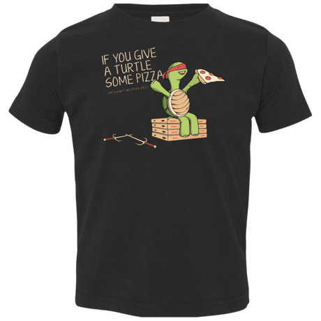 T-Shirts Black / 2T Give a Turtle Toddler Premium T-Shirt