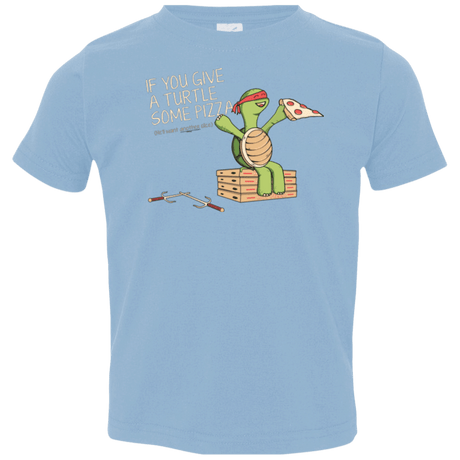 T-Shirts Light Blue / 2T Give a Turtle Toddler Premium T-Shirt