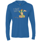 T-Shirts Vintage Royal / X-Small Give a Turtle Triblend Long Sleeve Hoodie Tee