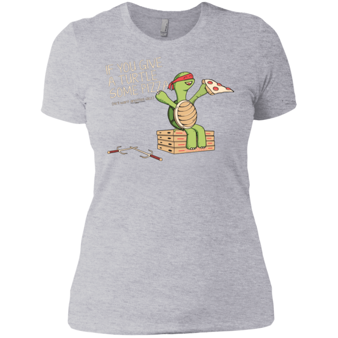 T-Shirts Heather Grey / X-Small Give a Turtle Women's Premium T-Shirt