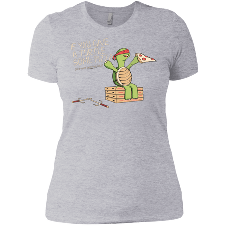 T-Shirts Heather Grey / X-Small Give a Turtle Women's Premium T-Shirt