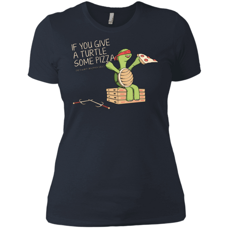 T-Shirts Indigo / X-Small Give a Turtle Women's Premium T-Shirt