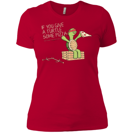 T-Shirts Red / X-Small Give a Turtle Women's Premium T-Shirt
