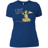 T-Shirts Royal / X-Small Give a Turtle Women's Premium T-Shirt