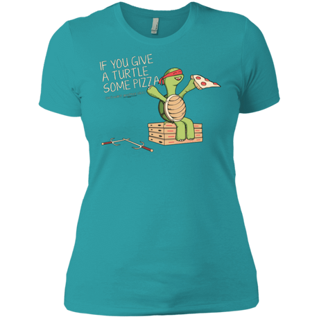 T-Shirts Tahiti Blue / X-Small Give a Turtle Women's Premium T-Shirt