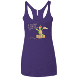 T-Shirts Purple / X-Small Give a Turtle Women's Triblend Racerback Tank