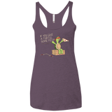 T-Shirts Vintage Purple / X-Small Give a Turtle Women's Triblend Racerback Tank