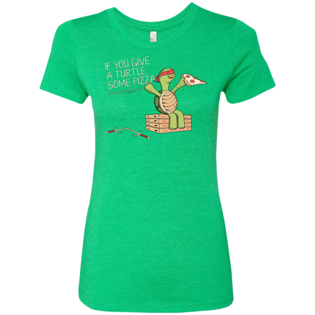 T-Shirts Envy / Small Give a Turtle Women's Triblend T-Shirt