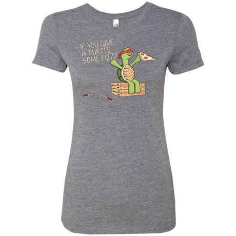 T-Shirts Premium Heather / Small Give a Turtle Women's Triblend T-Shirt