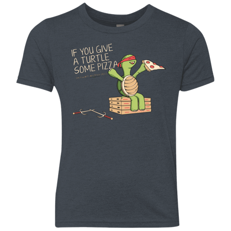 T-Shirts Vintage Navy / YXS Give a Turtle Youth Triblend T-Shirt