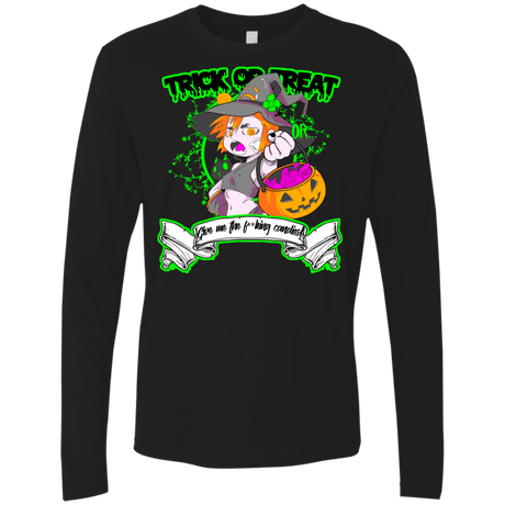 T-Shirts Black / Small Give me the Candies Men's Premium Long Sleeve