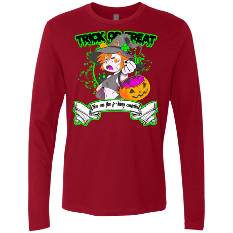 T-Shirts Cardinal / Small Give me the Candies Men's Premium Long Sleeve