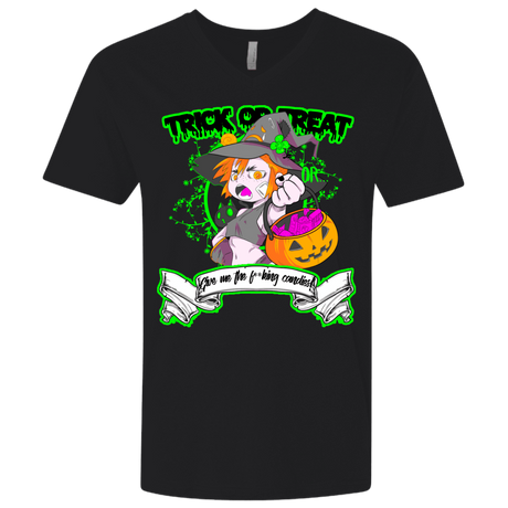 T-Shirts Black / X-Small Give me the Candies Men's Premium V-Neck