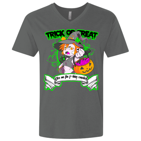 T-Shirts Heavy Metal / X-Small Give me the Candies Men's Premium V-Neck