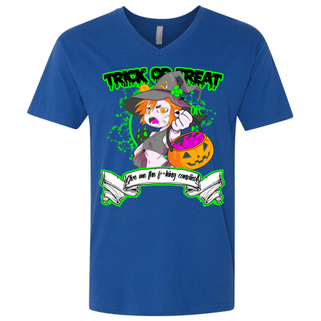 T-Shirts Royal / X-Small Give me the Candies Men's Premium V-Neck