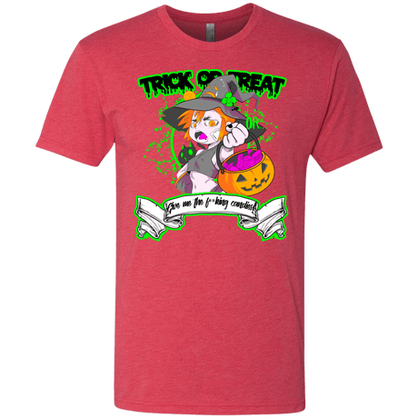 T-Shirts Vintage Red / Small Give me the Candies Men's Triblend T-Shirt