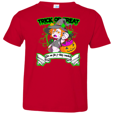 T-Shirts Red / 2T Give me the Candies Toddler Premium T-Shirt