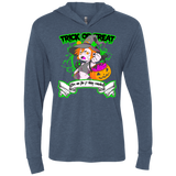 T-Shirts Indigo / X-Small Give me the Candies Triblend Long Sleeve Hoodie Tee