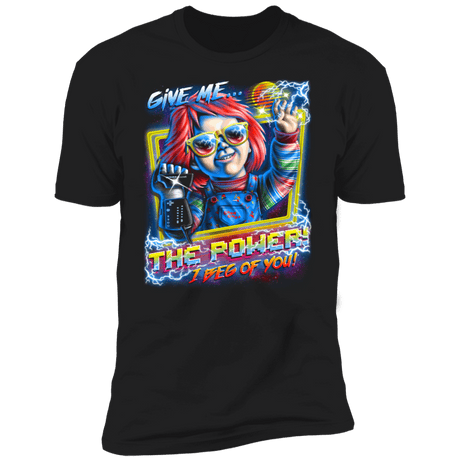 T-Shirts Black / X-Small Give Me The Power Men's Premium T-Shirt