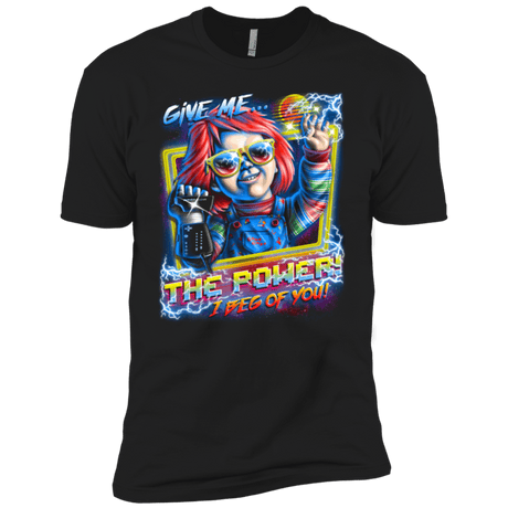 T-Shirts Black / X-Small Give me the Power Men's Premium T-Shirt