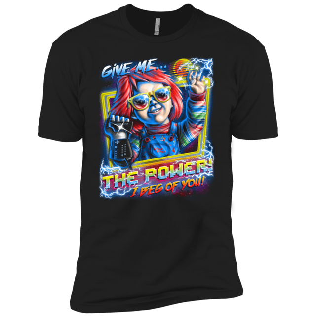 T-Shirts Black / X-Small Give me the Power Men's Premium T-Shirt