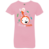 T-Shirts Light Pink / YXS Giving a Fox Girls Premium T-Shirt