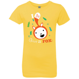 T-Shirts Vibrant Yellow / YXS Giving a Fox Girls Premium T-Shirt