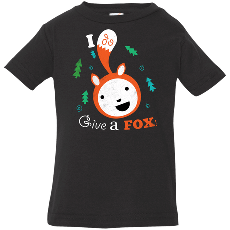 T-Shirts Black / 6 Months Giving a Fox Infant Premium T-Shirt