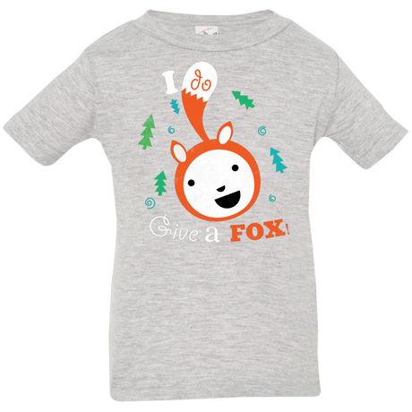 T-Shirts Heather Grey / 6 Months Giving a Fox Infant Premium T-Shirt