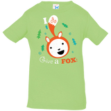 T-Shirts Key Lime / 6 Months Giving a Fox Infant Premium T-Shirt