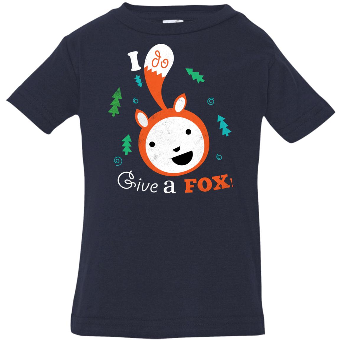 T-Shirts Navy / 6 Months Giving a Fox Infant Premium T-Shirt