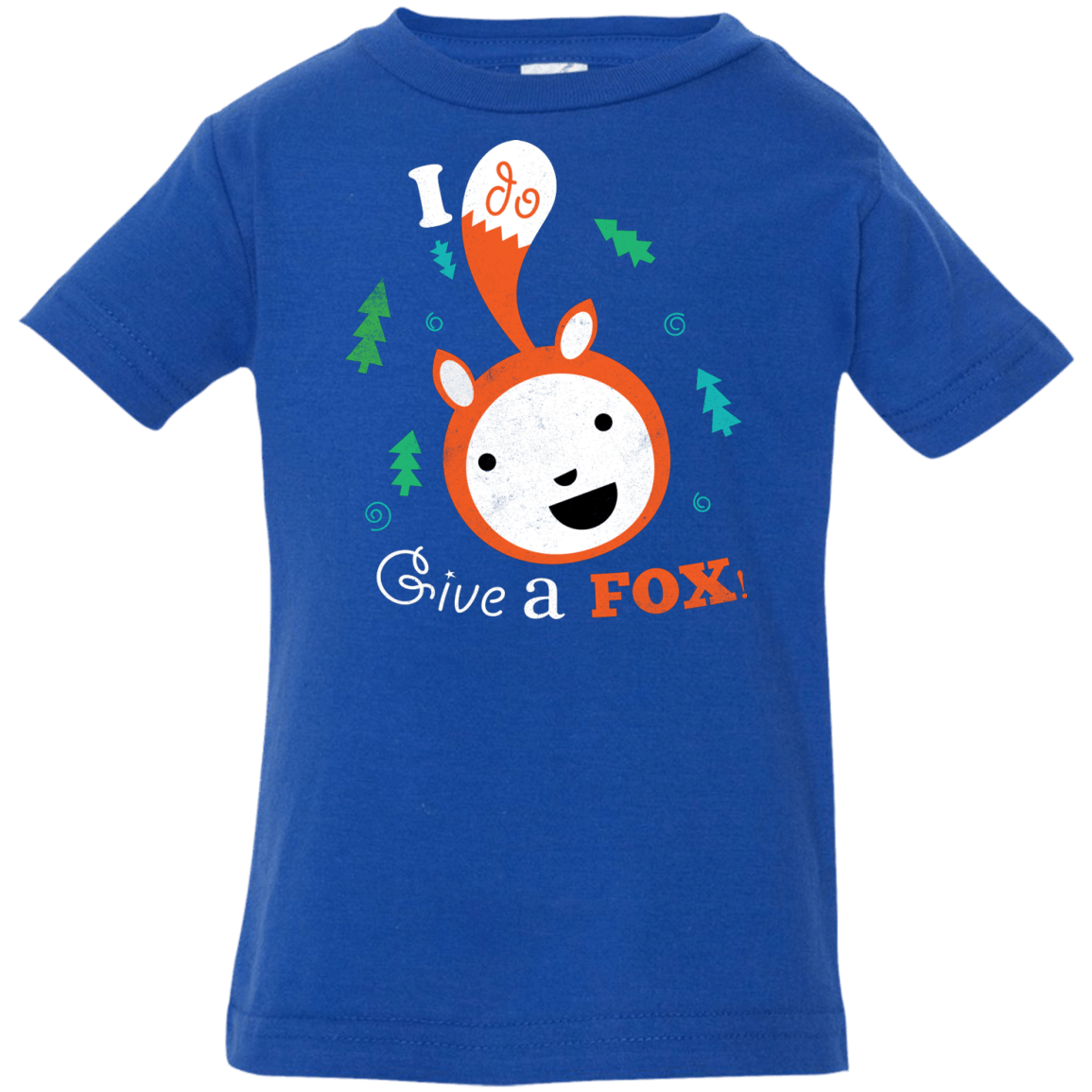 T-Shirts Royal / 6 Months Giving a Fox Infant Premium T-Shirt