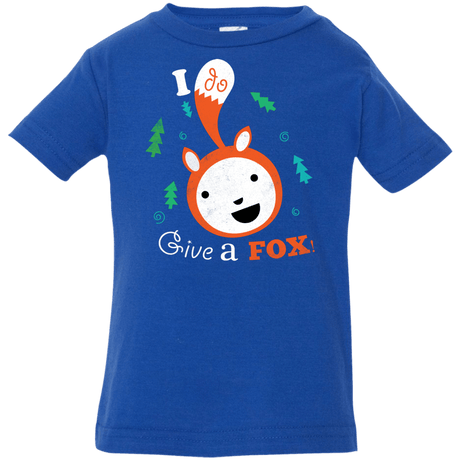 T-Shirts Royal / 6 Months Giving a Fox Infant Premium T-Shirt
