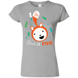 T-Shirts Sport Grey / S Giving a Fox Junior Slimmer-Fit T-Shirt