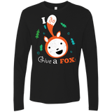T-Shirts Black / S Giving a Fox Men's Premium Long Sleeve
