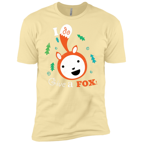 T-Shirts Banana Cream / X-Small Giving a Fox Men's Premium T-Shirt