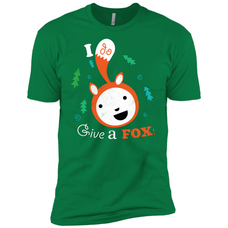 T-Shirts Kelly Green / X-Small Giving a Fox Men's Premium T-Shirt