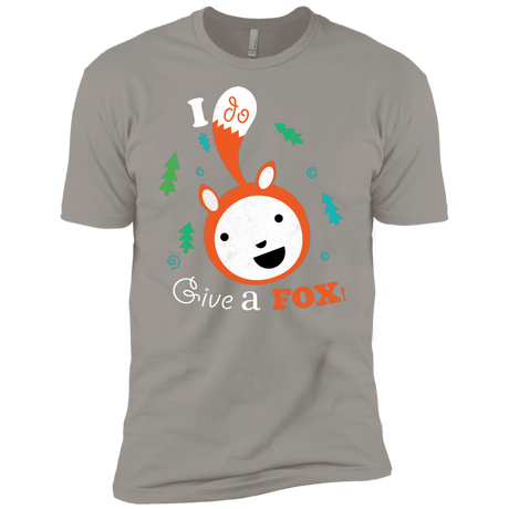 T-Shirts Light Grey / X-Small Giving a Fox Men's Premium T-Shirt