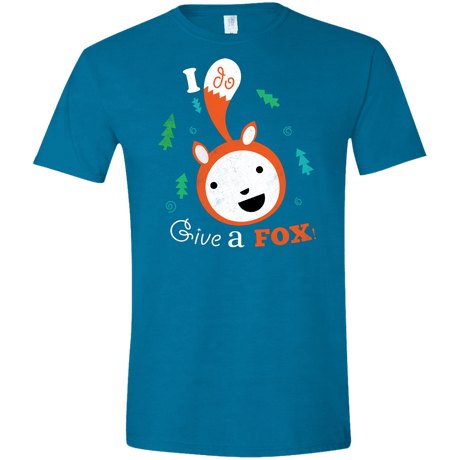 T-Shirts Antique Sapphire / S Giving a Fox Men's Semi-Fitted Softstyle