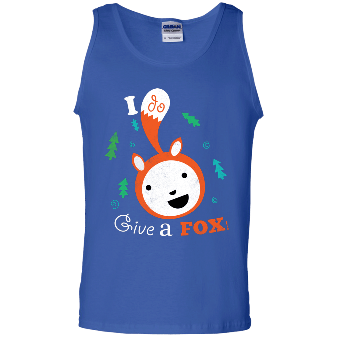 T-Shirts Royal / S Giving a Fox Men's Tank Top