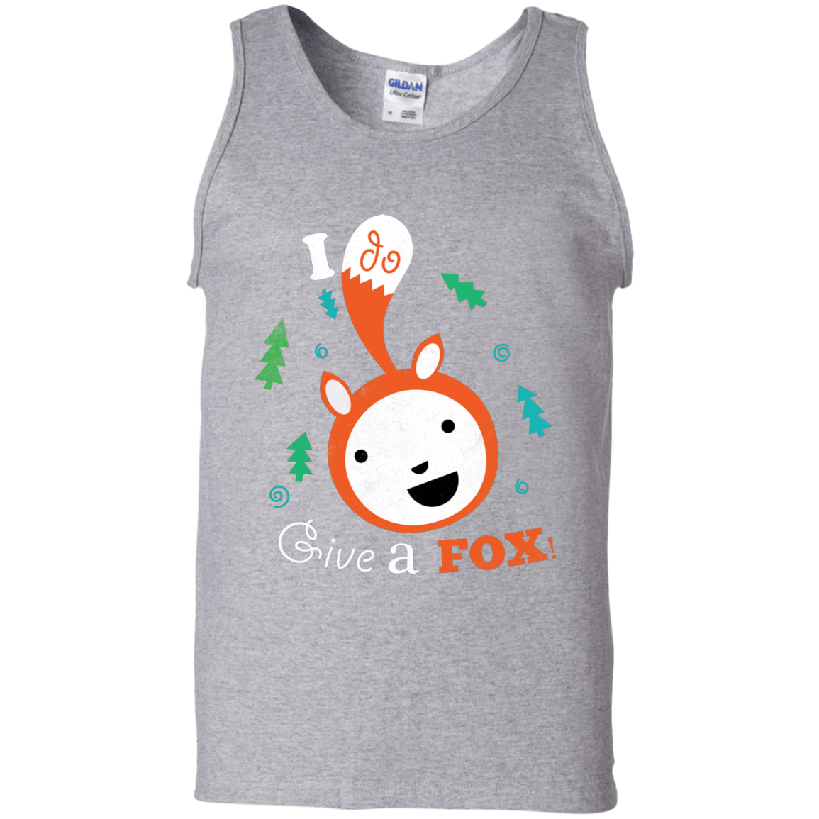 T-Shirts Sport Grey / S Giving a Fox Men's Tank Top