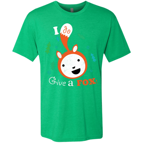 T-Shirts Envy / S Giving a Fox Men's Triblend T-Shirt