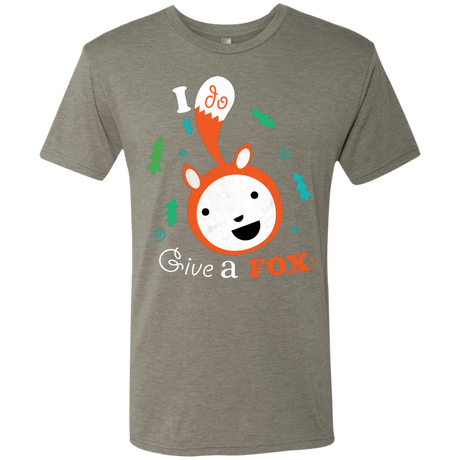 T-Shirts Venetian Grey / S Giving a Fox Men's Triblend T-Shirt