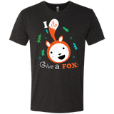 T-Shirts Vintage Black / S Giving a Fox Men's Triblend T-Shirt