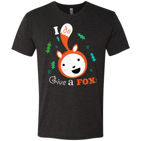 T-Shirts Vintage Black / S Giving a Fox Men's Triblend T-Shirt