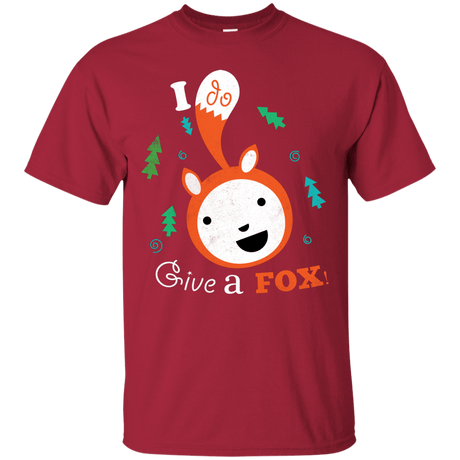 T-Shirts Cardinal / S Giving a Fox T-Shirt