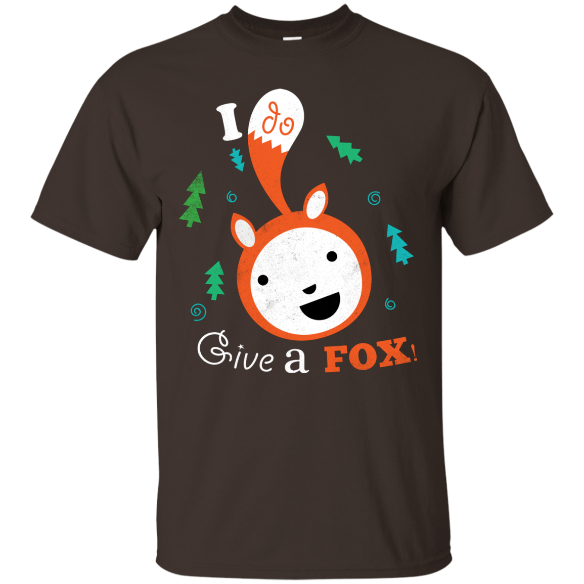 T-Shirts Dark Chocolate / S Giving a Fox T-Shirt