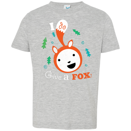 T-Shirts Heather Grey / 2T Giving a Fox Toddler Premium T-Shirt