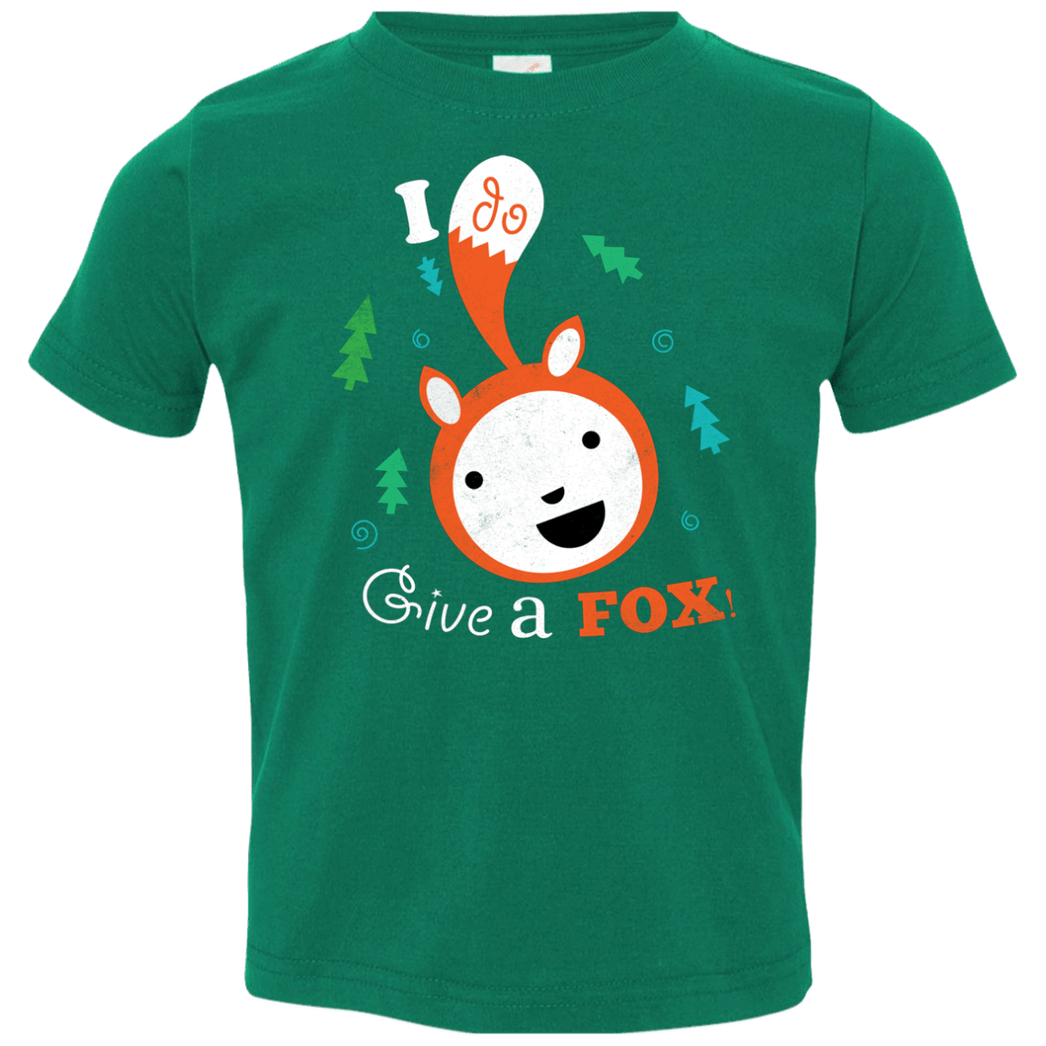 T-Shirts Kelly / 2T Giving a Fox Toddler Premium T-Shirt