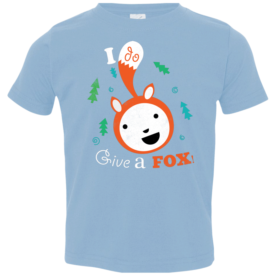 T-Shirts Light Blue / 2T Giving a Fox Toddler Premium T-Shirt